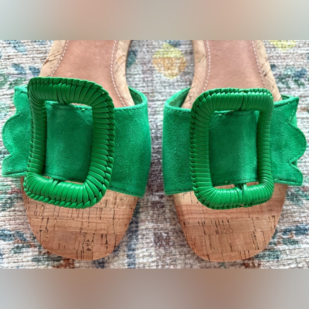 Birdies The Kiwi in Kelly Green Suede, Limited, NWOT - Picture 6 of 13